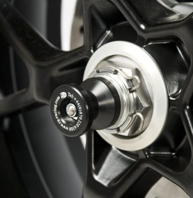 Chrániče osy zadního kola R&G Racing pro motocykly Triumph Speed Triple ('11)